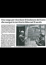 Articolo de "La Sicilia" del 14/07/2019